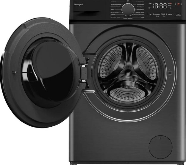 Стиральная машина Weissgauff WM 4627 Touch Inverter Steam Grey в Тюмени (preview 2)