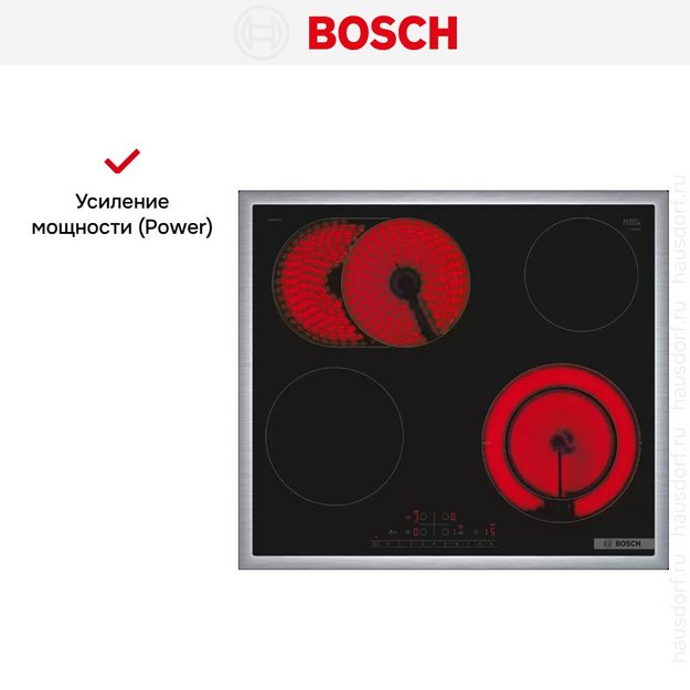 Электрическая варочная панель Bosch PKN645FP2E в Тюмени (preview 7)