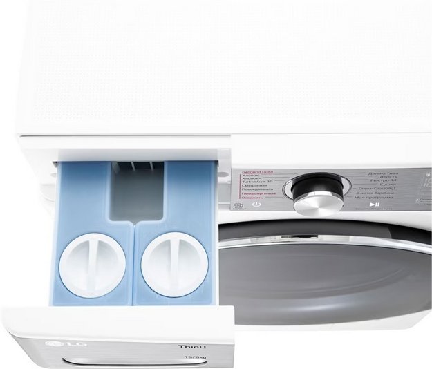 Стирально-сушильная машина LG F4V9LD2W в Тюмени (preview 14)