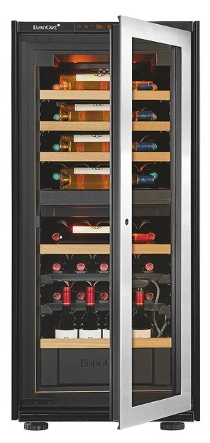 Встраиваемый двухтемпературный винный шкаф EuroCave I-090022-M в Тюмени (preview 1)