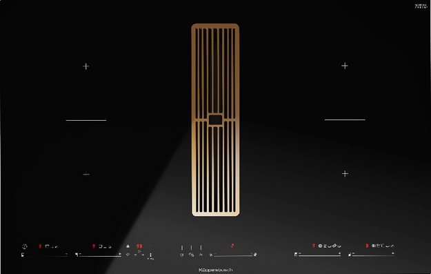 Варочная панель с вытяжкой Kuppersbusch KMI 8590.0 SR Copper в Тюмени (preview 1)