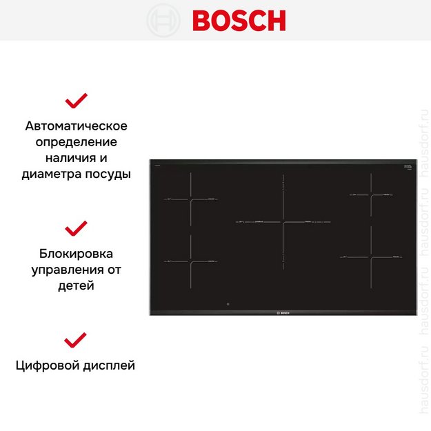 Индукционная варочная панель Bosch PIV975DC1E в Тюмени (preview 6)