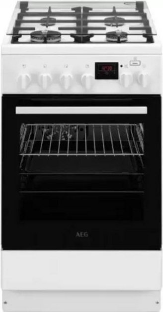 Комбинированная плита  AEG CKR56401BW в Тюмени (preview 1)