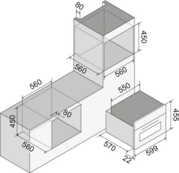 Духовой шкаф Ilve 645SCHSW/BUG в Тюмени (preview 3)