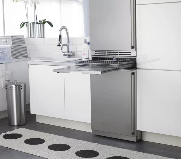 Выдвижная полка с корзиной для белья Asko HDB1153T в Тюмени (preview 3)