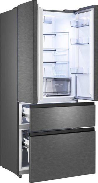 Отдельностоящий холодильник Weissgauff WFD 450 Built-in Inverter NoFrost Dark Inox в Тюмени (preview 7)