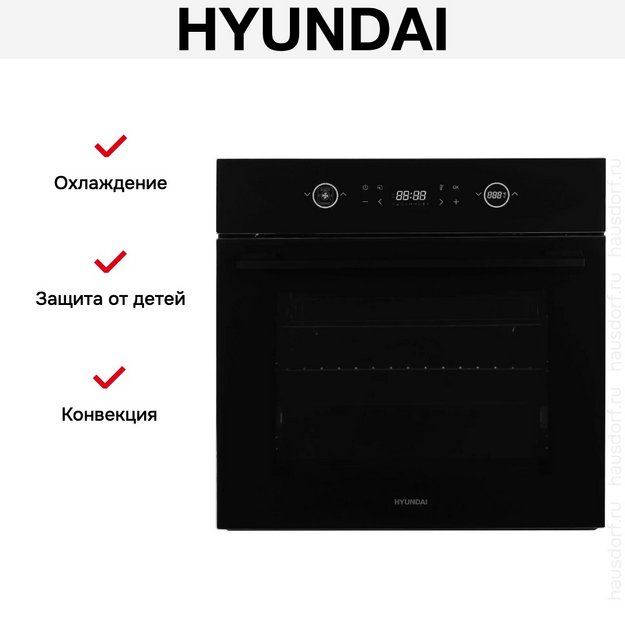 Духовой шкаф Hyundai HEO 6752 BG в Тюмени (preview 30)