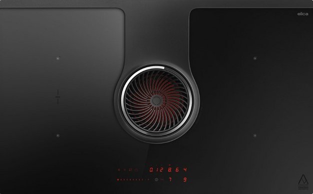 Варочная панель с вытяжкой Elica NIKOLATESLA ONE EVO BL/A/83 в Тюмени (preview 1)