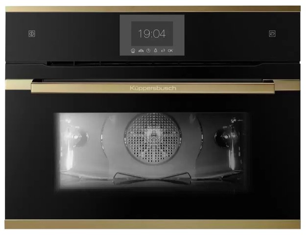 Компактный духовой шкаф с паром Kuppersbusch CBD 6550.0 S4 Gold в Тюмени (preview 1)