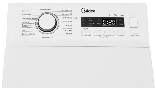 Стиральная машина Midea MFE12W75B/W-RU в Тюмени (preview 3)