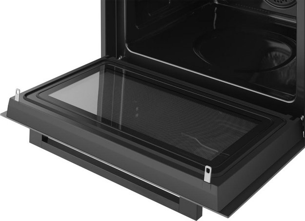 Компактный духовой шкаф с СВЧ Weissgauff OE 4551 DB Black Edition в Тюмени (preview 5)