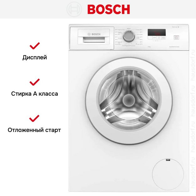 Стиральная машина Bosch WAJ24068II в Тюмени (preview 7)
