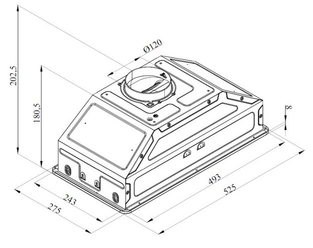 Встраиваемая вытяжка Zigmund Shtain K 356.51 S в Тюмени (preview 4)