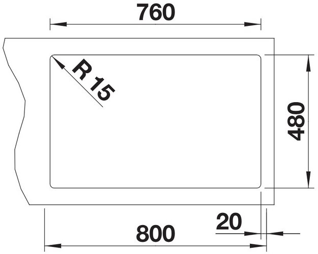 Мойка BLANCO LEGRA 8 SIlgranit кофе, чаша слева в Тюмени (preview 4)