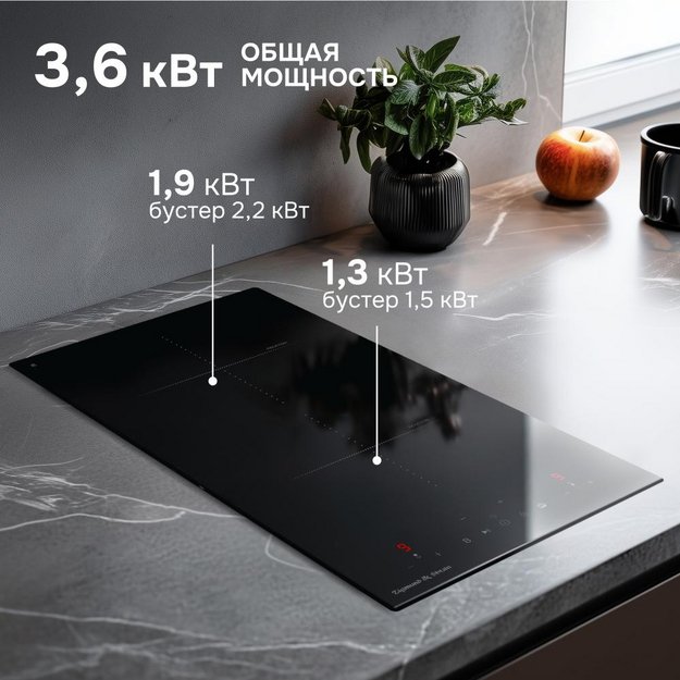 Стеклокерамическая варочная панель Zigmund & Shtain CI 22.3 B в Тюмени (preview 4)