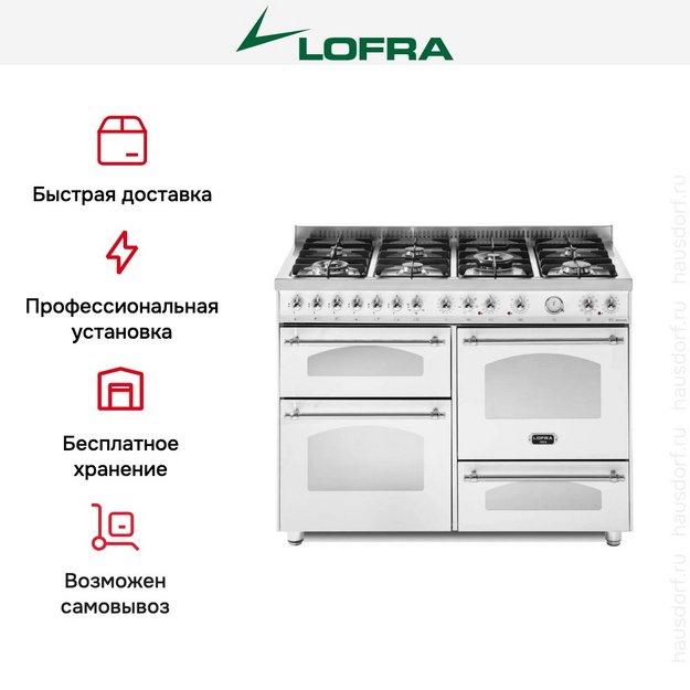 Варочный центр Lofra RBP126SMFET+MFT/2AEO Chrome в Тюмени (preview 2)