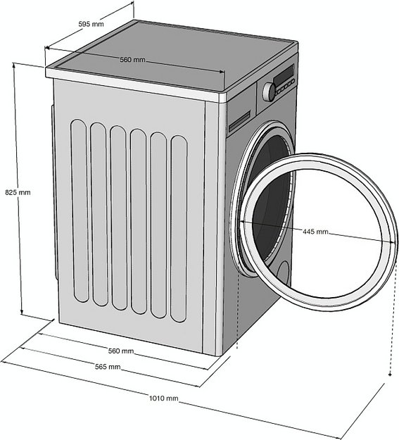 Встраиваемая стиральная машина Korting KWMI 14IS94 в Тюмени (preview 3)