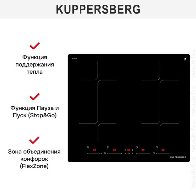 Индукционная варочная панель Kuppersberg ICI 624 в Тюмени (preview 7)