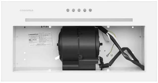 Встраиваемая вытяжка Maunfeld Crosby Hardy 1000Push белый в Тюмени (preview 4)