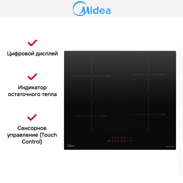 Варочная панель индукционная Midea MIH64103 в Тюмени (preview 8)