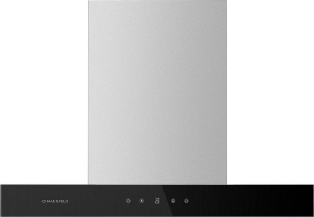 Встраиваемая кухонная вытяжка MAUNFELD Norfolk 60 нержавеющая сталь\черное стекло в Тюмени (preview 5)