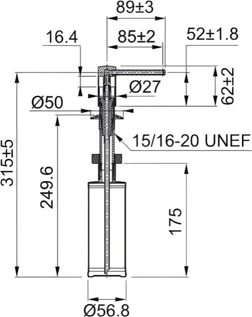 Дозатор для мыла Franke Comfort 119.0578.745 в Тюмени (preview 5)