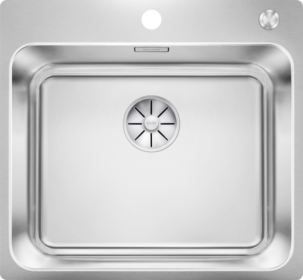 Мойка BLANCO SOLIS 500-IF/A нержавеющая сталь, клапан-автомат в Тюмени (preview 1)