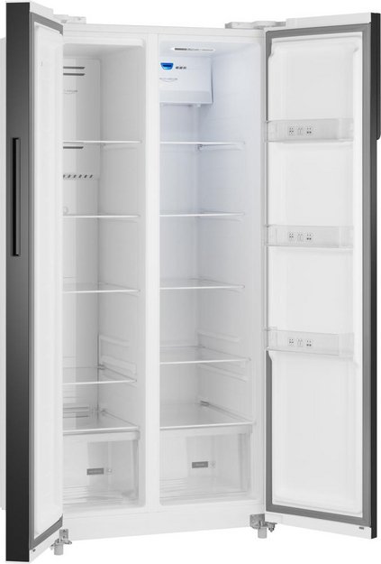 Отдельностоящий холодильник с инвертором Weissgauff WSBS 500 Inverter NoFrost White Glass в Тюмени (preview 6)