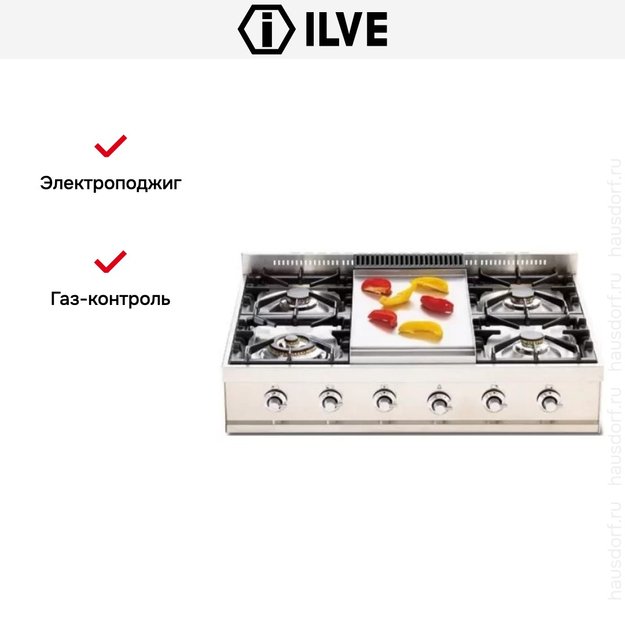 Варочная панель Ilve HP90-FD в Тюмени (preview 4)