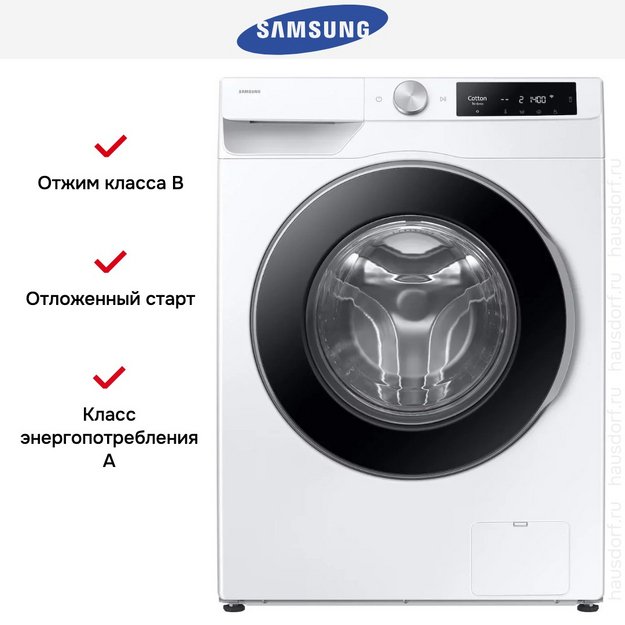 Стиральная машина Samsung WW90DG6U34LELP в Тюмени (preview 12)