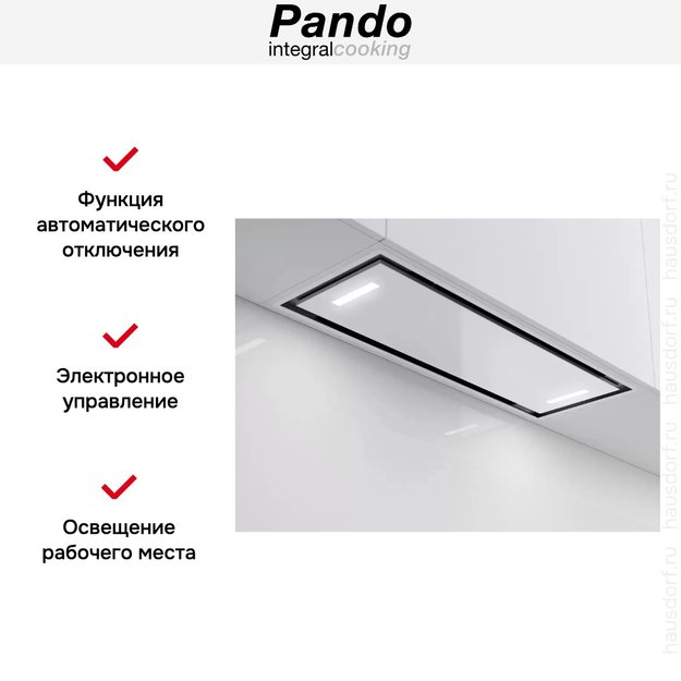 Встраиваемая вытяжка Pando NCR/111 IX-CR.BLANCO V.850 SEC в Тюмени (preview 5)