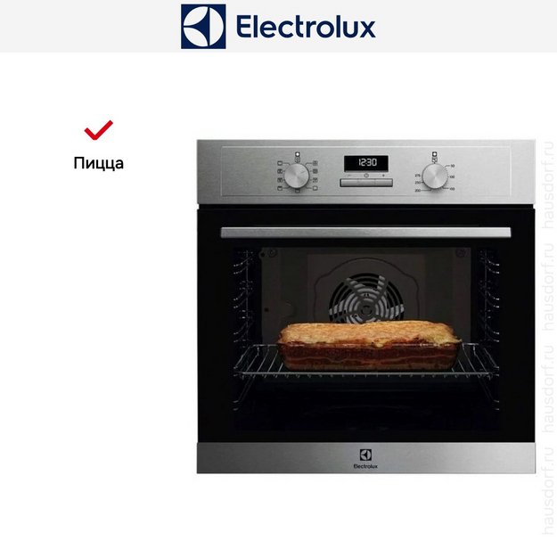 Духовой шкаф Electrolux EOF3F00X в Тюмени (preview 6)