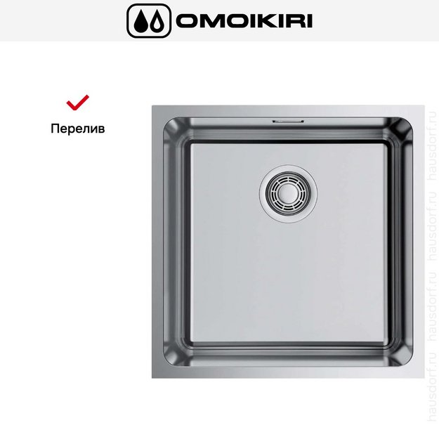 Мойка Omoikiri Tadzava 44-U/I Quadro IN в Тюмени (preview 7)