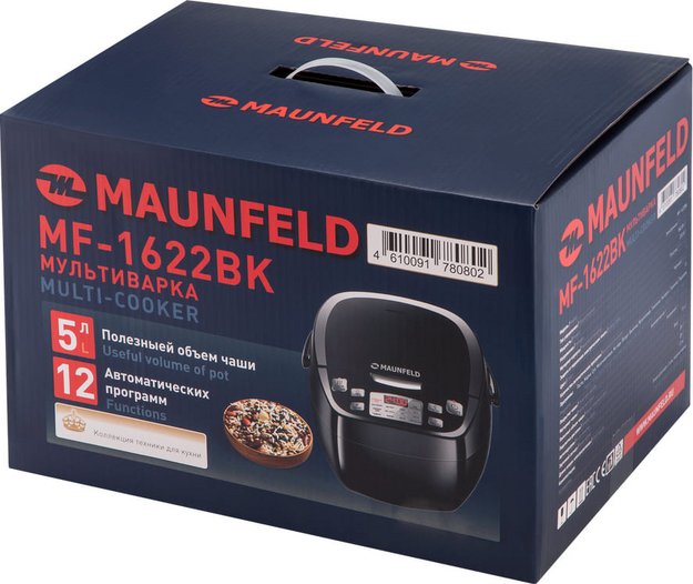 Мультиварка Maunfeld MF-1622BK в Тюмени (preview 15)