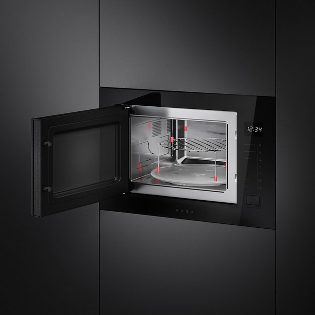 Встраиваемая микроволновая печь Smeg FMI225BI в Тюмени (preview 3)