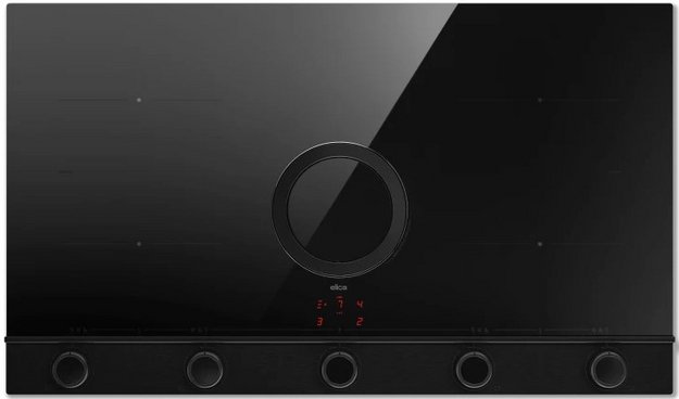 Варочная панель с вытяжкой Elica NIKOLATESLA UNPLUGGED EVO BL/A/90 в Тюмени (preview 1)