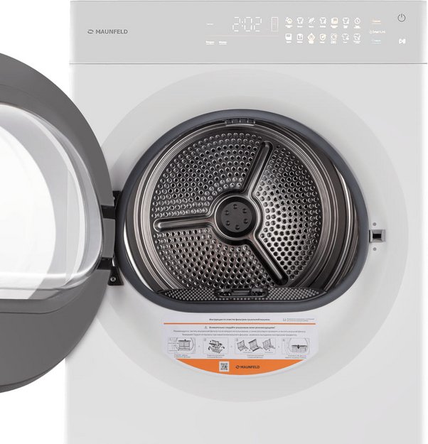Стирально-сушильная машина Maunfeld MFWD121010WH06 в Тюмени (preview 7)