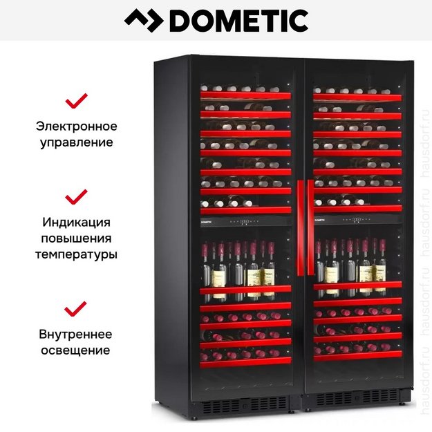 Винный шкаф Dometic E115FG Double Red в Тюмени (preview 12)