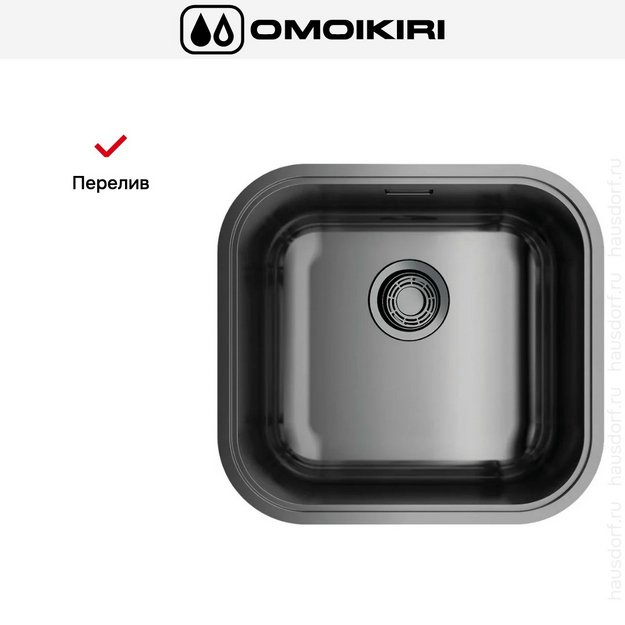 Мойка Omoikiri OMI 44 GM в Тюмени (preview 6)