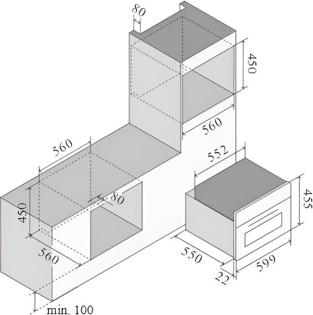 Духовой шкаф Ilve 645SZTCT4/BK в Тюмени (preview 2)