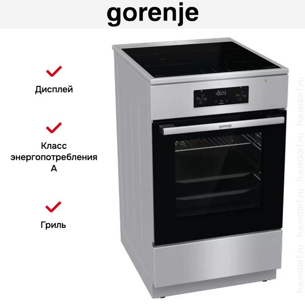 Электрическая плита Gorenje GEIT5C61XPG в Тюмени (preview 14)