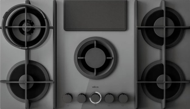 Варочная панель с вытяжкой Elica NIKOLATESLA FLAME EVO GR/A/88 в Тюмени (preview 1)