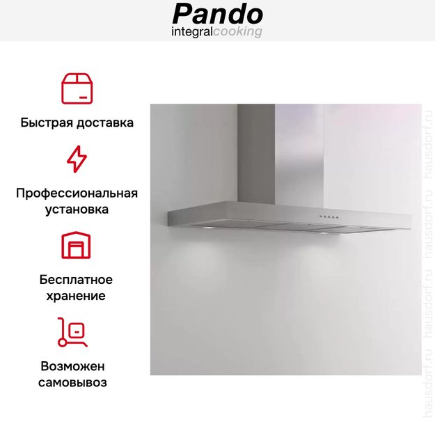 Вытяжка Pando P-823N/90 IX V.850 ECO SEC PLUS в Тюмени (preview 6)