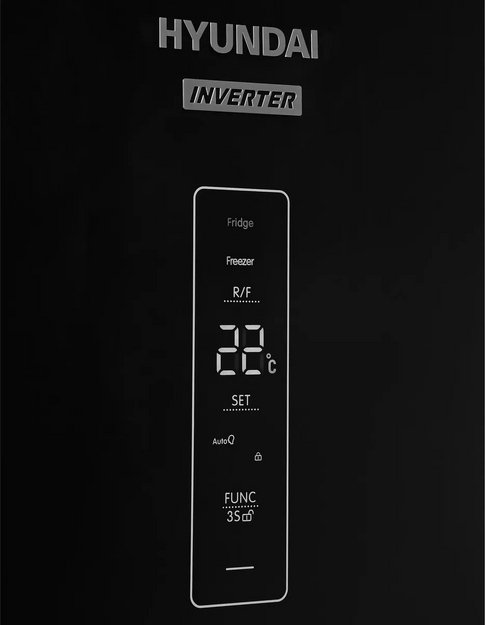 Холодильник Hyundai CM45083F черный в Тюмени (preview 7)