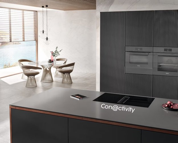 Варочная панель со встроенной вытяжкой Miele KMDA 7676 FL-U в Тюмени (preview 4)