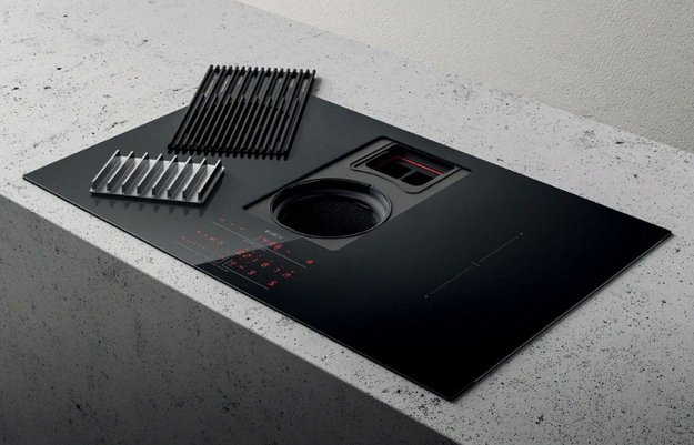 Варочная панель с вытяжкой Elica NIKOLATESLA LIBRA EVO BL/A/83 в Тюмени (preview 3)