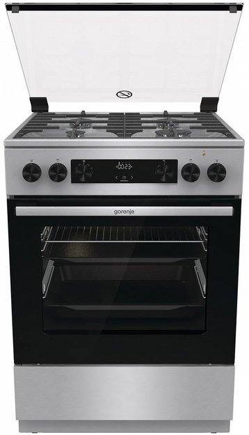 Комбинированная плита Gorenje GKS6C72XF в Тюмени (preview 1)