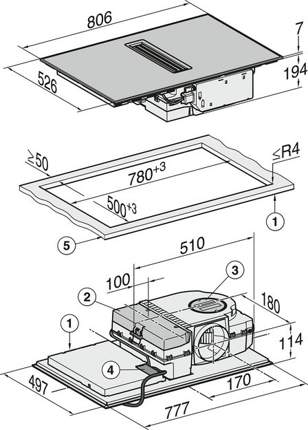 Варочная панель Miele KMDA 7272-1 FR в Тюмени (preview 5)