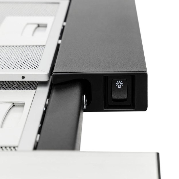 Встраиваемая вытяжка KRONA Kamilla slim 600 black/inox (1 мотор) в Тюмени (preview 10)