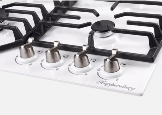 Газовая варочная панель Kuppersberg FS 603 W SILVER в Тюмени (preview 4)
